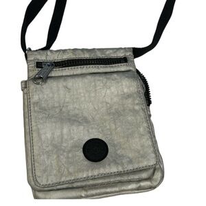 Kipling silver Crossbody wallet small bag